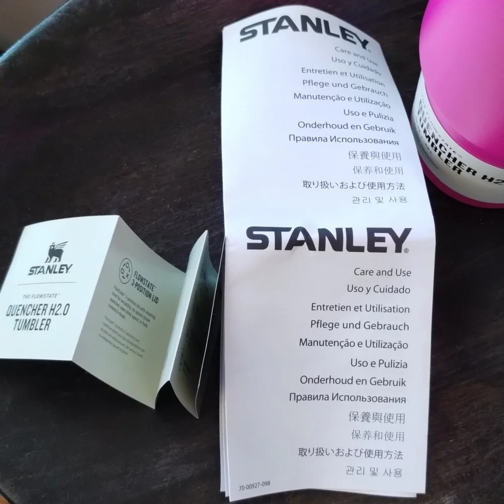 Stanley Thirstquencher H2O Tumbler 30oz Vivid Violet - NWT - Picture 11 of 12